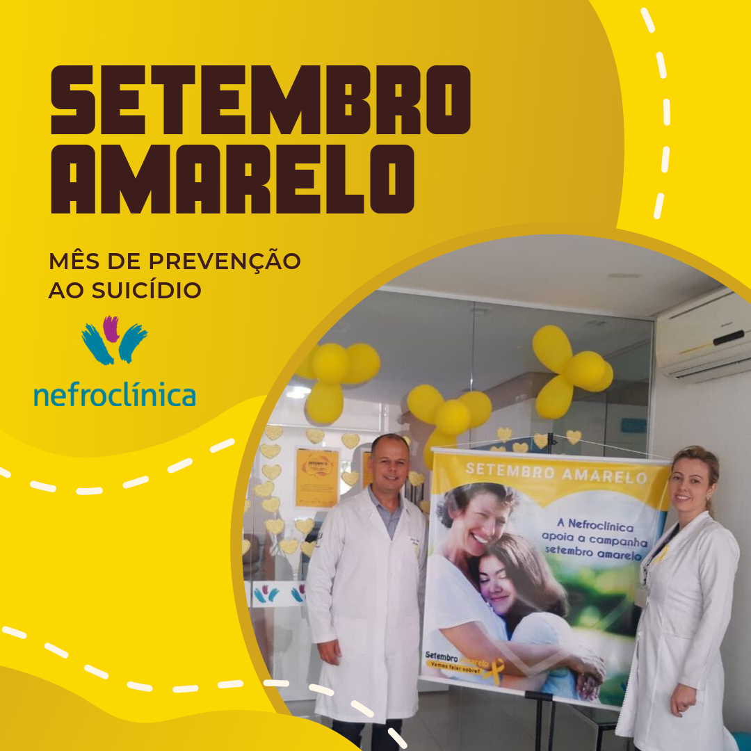 Leia mais sobre o artigo Setembro amarelo na Nefroclínica Goiânia