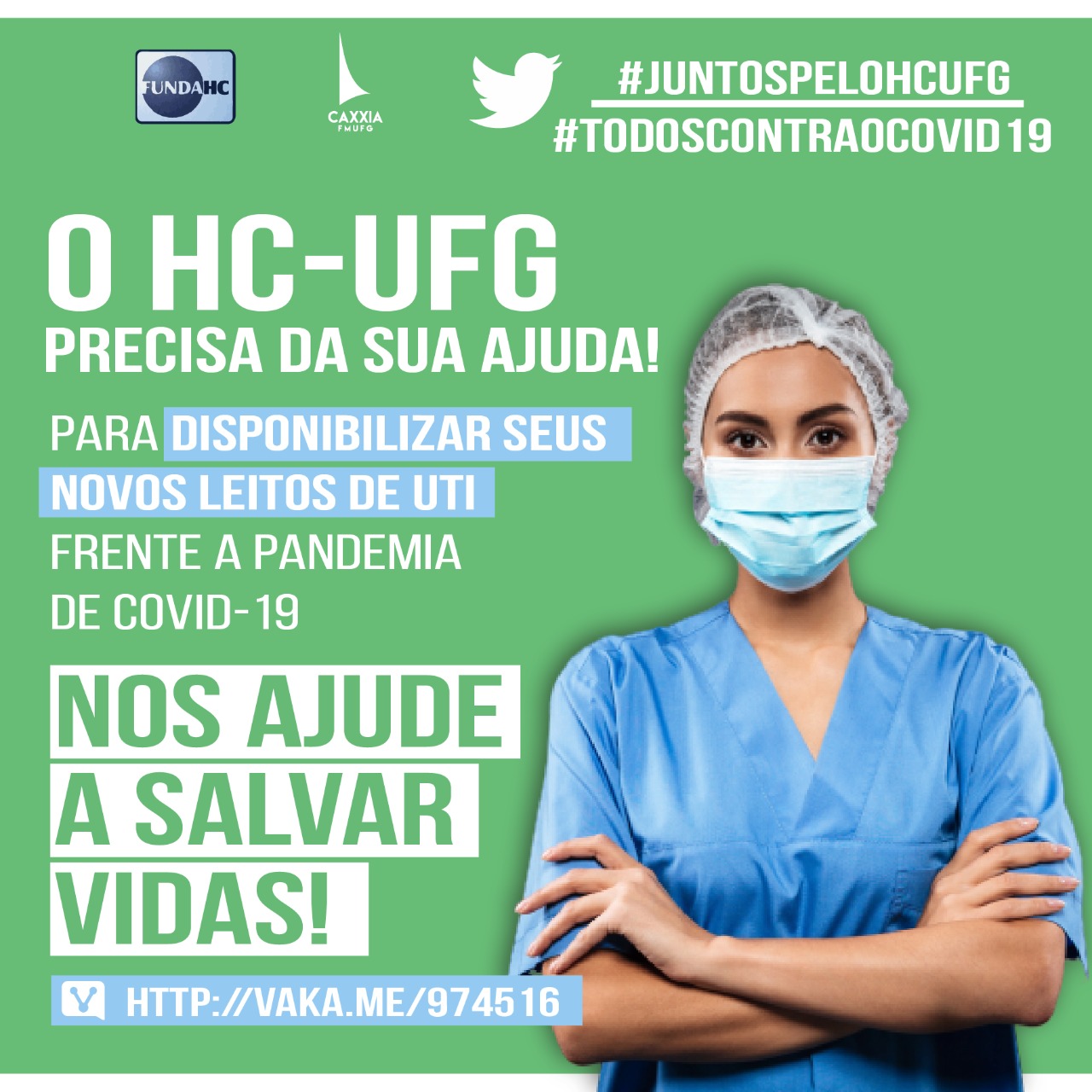 Leia mais sobre o artigo O HC-UFG precisa da sua ajuda